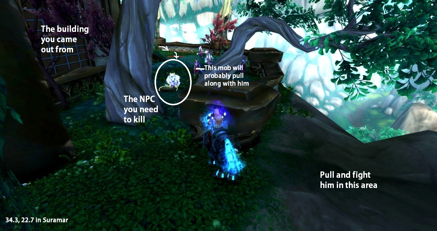 The Spade's Blade Quest World of Warcraft